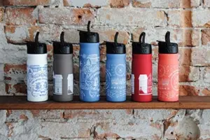 waterflessen met rietje Retulp