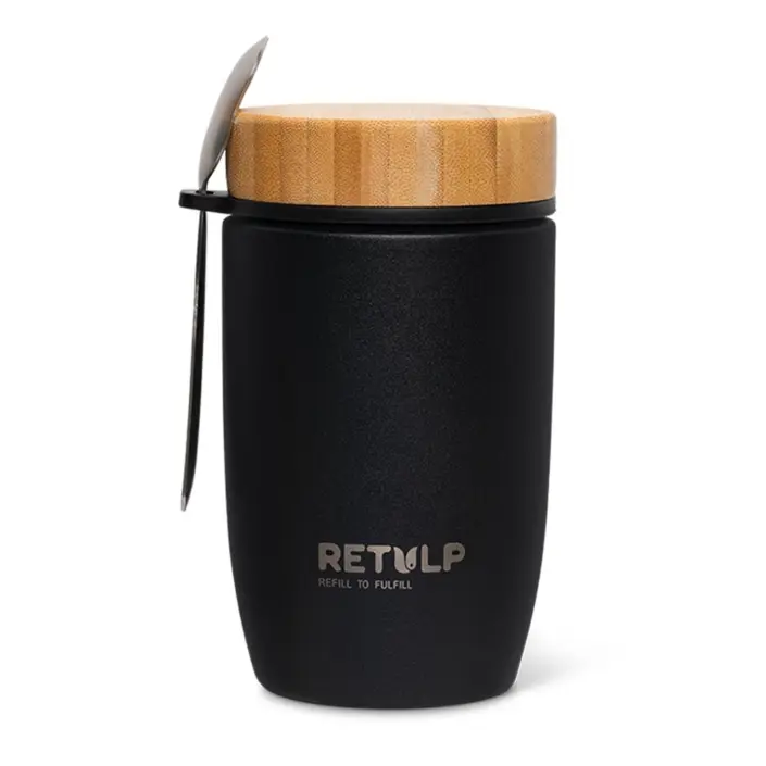 Big Mug lunchpod 500ml night black - Retulp