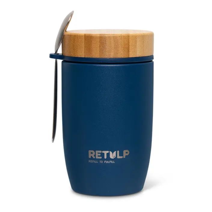 Big Mug lunchpod 500ml Ocean blue - Retulp