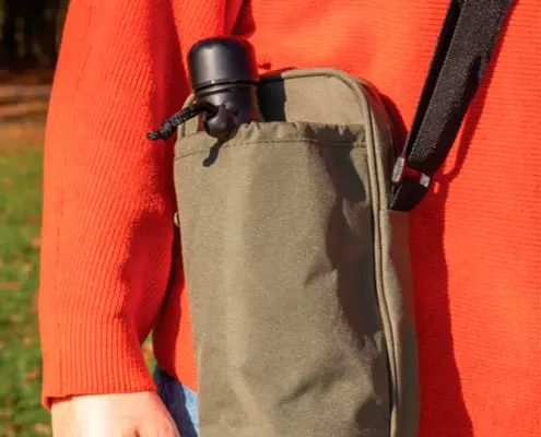 Compacte slingbag koeltas