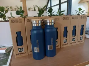 retulp rvs flessen bedrukt met logo