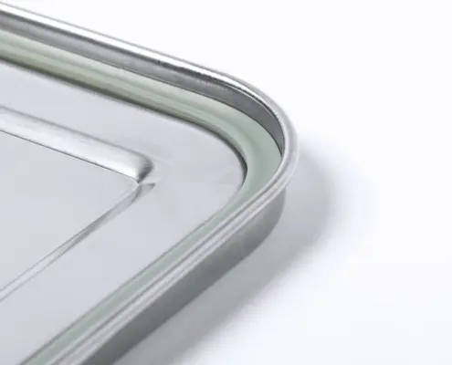 Steel vintage Lunchbox - deksel