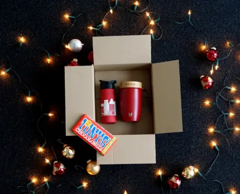 Merry Circulair Christmas pakket kerst