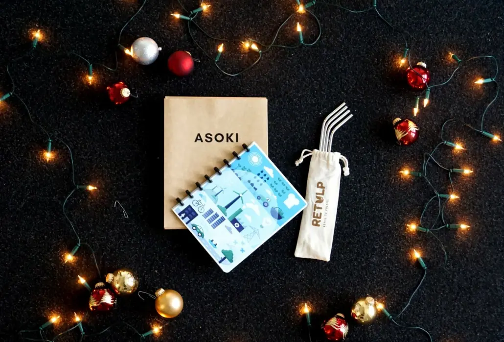 ho ho ho plastic pakket kerst