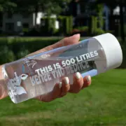 grote drinkfles water makkelijk