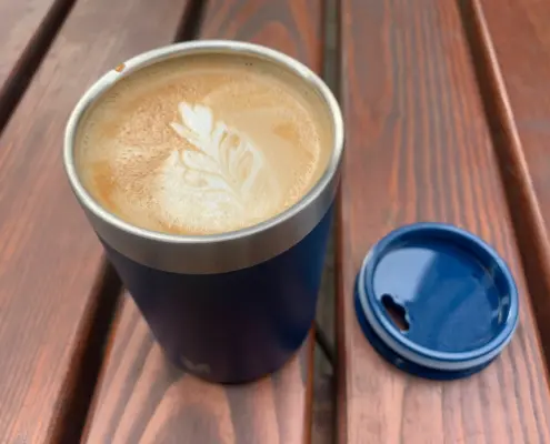 thermosbeker Mug koffie to-go koffiebeker capuchino