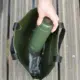Green shopper tas met Tumbler