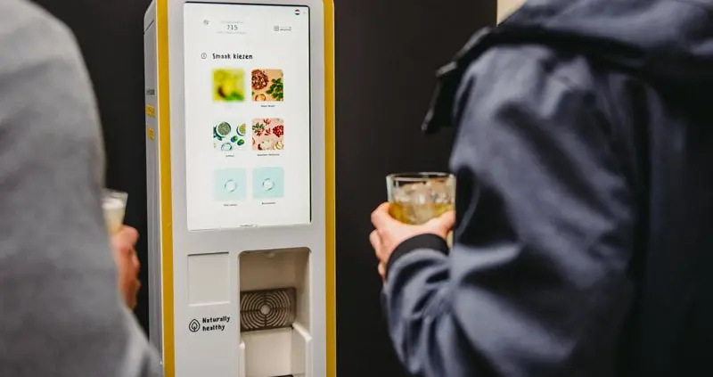 Full service drankautomaat Retulp afvalvrij tappen met eigen fles of beker