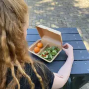 Retulp herbruikbare lunchbox maaltijdbox to-go beige