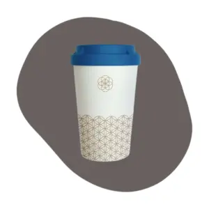 Rondom bedrukte Retulp BPA vrije herbruikbare koffiebekers alternatief SUP wetgeving