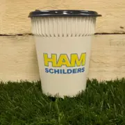 Retulp handige herbruikbare koffiebekers met logo als alternatief SUP wetgeving