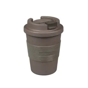 Retulp Biobased reisbeker cobranding met logo reisbeker grijs