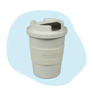 Retulp Biobased reisbeker cobranding met logo zuperzozial