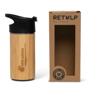 Retulp Custom Bamboo Thermosbeker MVI advies box