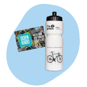 Retulp bio bidons en cadeaubonnen combinatie geschenkpakket