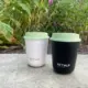 Retulp travel cup basic doppen groen Retulp duurzame herbruikbare bekers alternatief wegwerp bekertjes