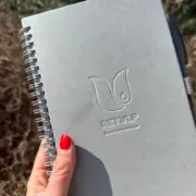 retulp grijs notitieboekje