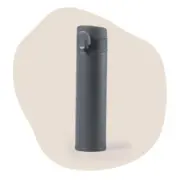 Basic reisbeker RVS click & go - wit