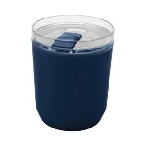 Beker van gerecycled plastic - navy