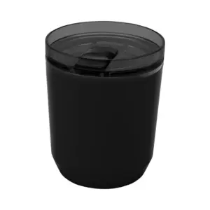 Beker van gerecycled plastic - zwart