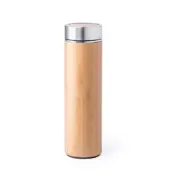 Grote bamboe thermos drinkbeker