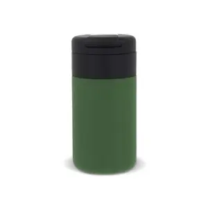 Kleine beker met klapdeksel - groen