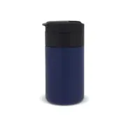 Kleine beker met klapdeksel - blauw