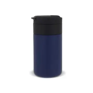 Kleine beker met klapdeksel - blauw