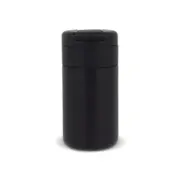 Kleine beker met klapdeksel - zwart