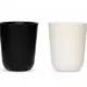 Retulp herbruikbare koffiebeker - TravelMug - SUP-wet - zonder dop ivory - black