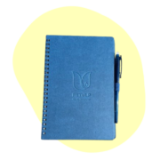 Retulp herbruikbaar notitieboekje blauw