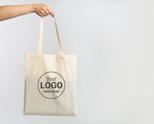 Tas met logo