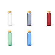 glazen waterflessen kleuren