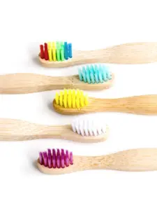 Kinder tandenborstel van bamboe