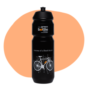 retulp biobased bidon fiets zwart