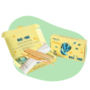 Gepersonaliseerd doosje met rietjes