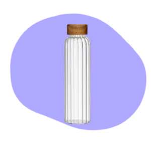 glazen waterfles 500 ml