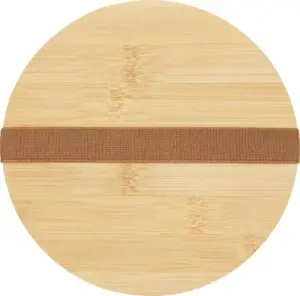 white label glazen ronde lunchbox