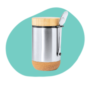 RVS foodcontainer white label personaliseren