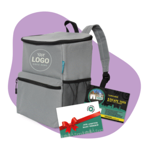 Fridge coolbag met escape tour