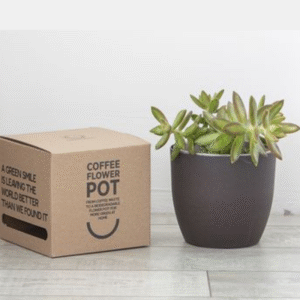 bloempot koffiedik biobased