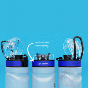 Sportflessen personaliseren