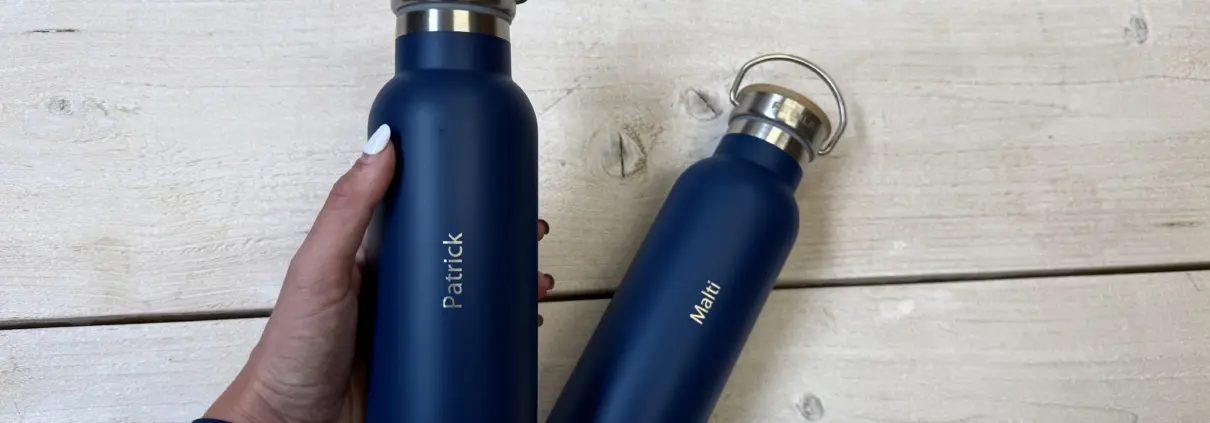 retulp rvs waterflessen zakelijk bedrukken