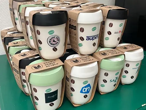 Retulp travelcups koffiebeker herbruikbaar SROI