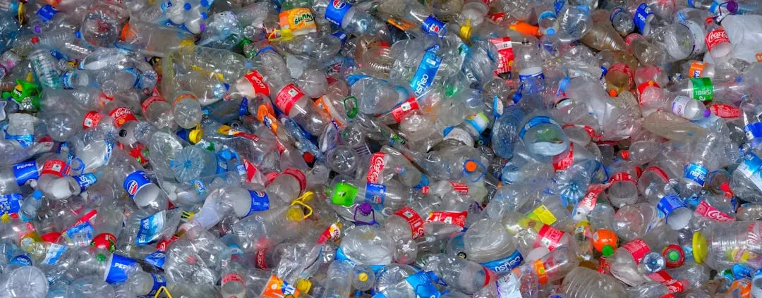 Photo BPA in plastic bottles