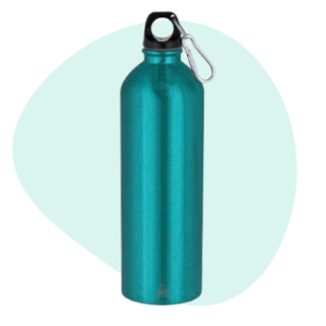 rvs waterfles metallic