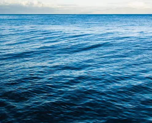 Photo design for clean oceans