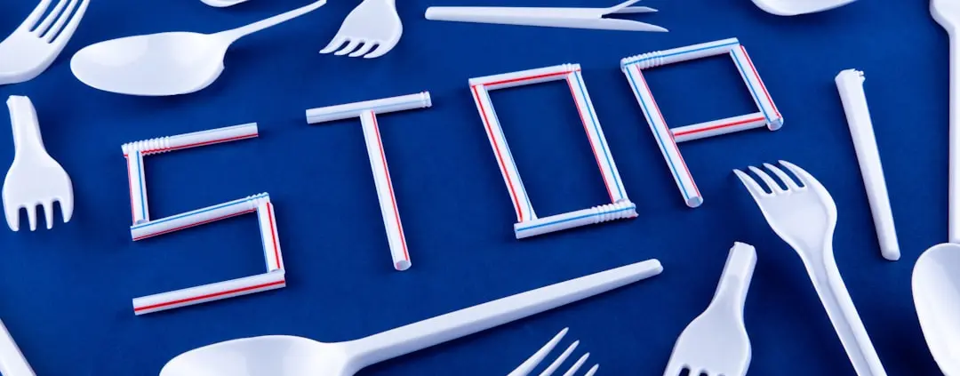 Photo plastic pollution