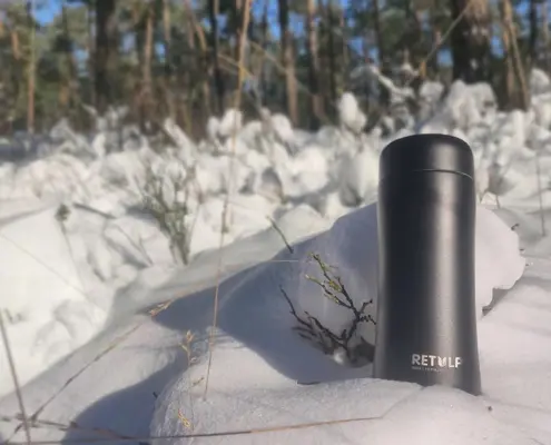 Alcoholvrije Glühwein warm houden in je tumbler