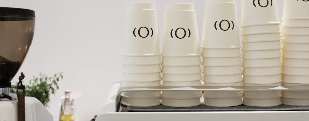 Photo sustainable office drinks